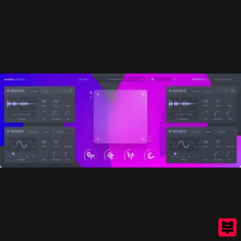 Excite Audio Evolve Elastic Lite - Virtual Instruments