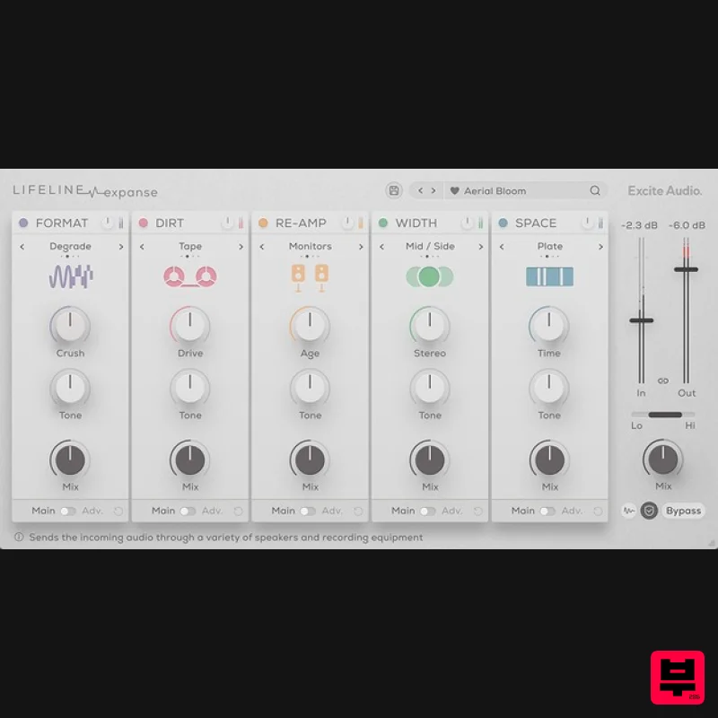 Excite Audio Lifeline Expanse Lite - Multi Effect