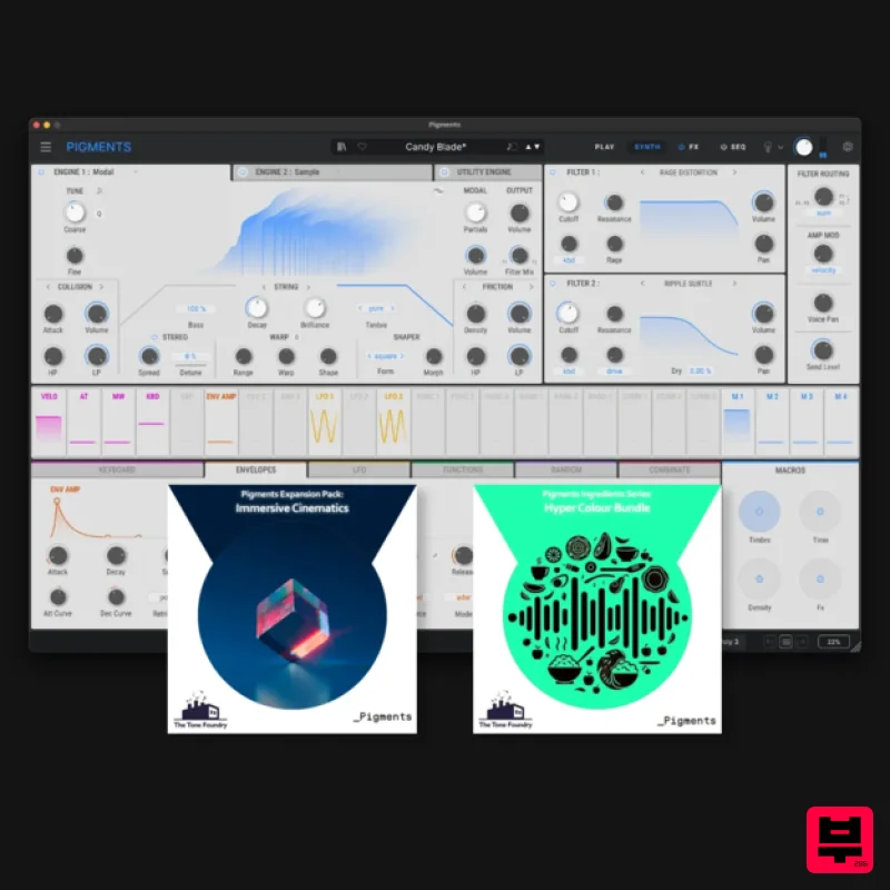 Exclusive Bundles+ Arturia Pigments 7 + 2 Expansion Packs - Synth