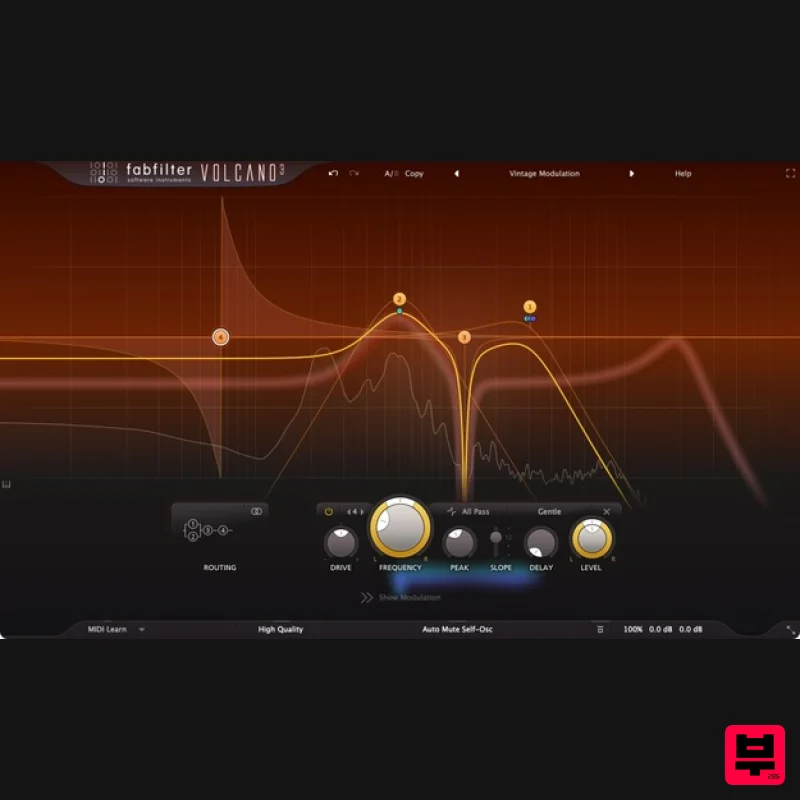 FabFilter FabFilter Volcano 3 - Professional Music Instrument Photo