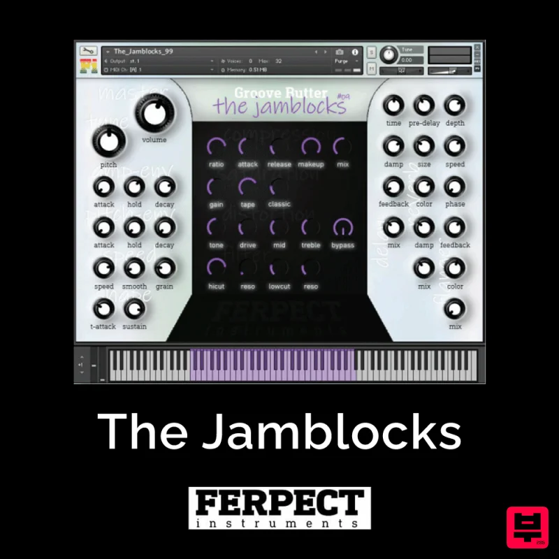 Ferpect The Jamblocks - Kontakt Instrument