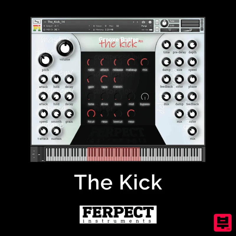 Ferpect The Kick - Kontakt Instrument