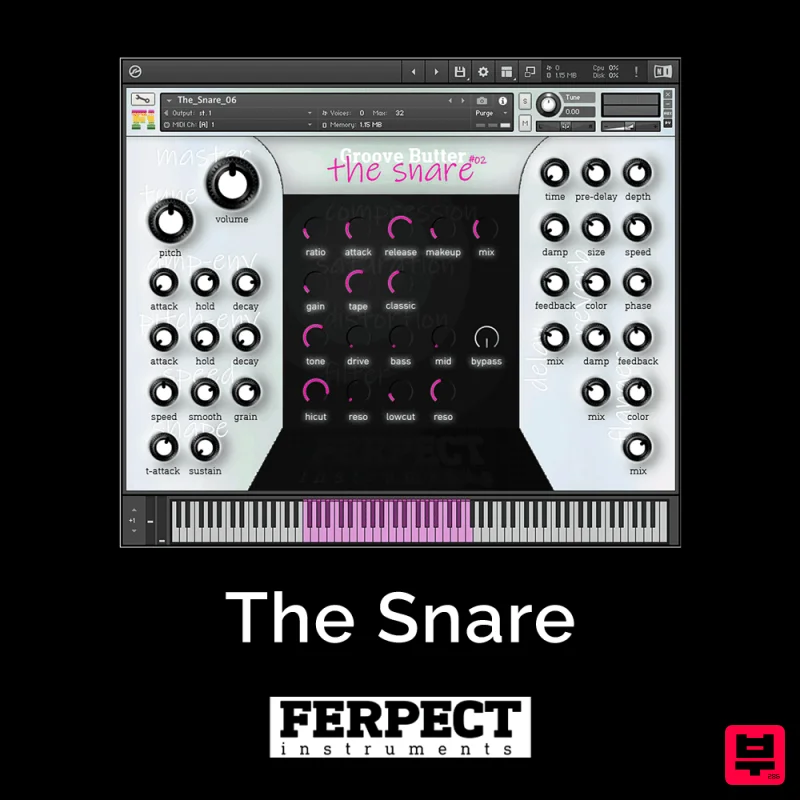 Ferpect The Snare - Kontakt Instrument
