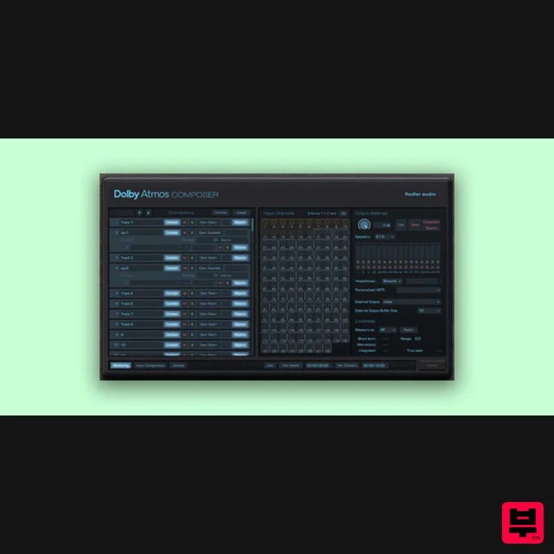 Fiedler Audio Dolby Atmos Composer - Mastering Suite