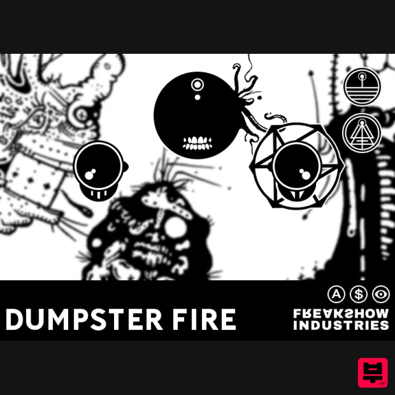 Freakshow Industries DUMPSTER FIRE - Professional Music Instrument Photo