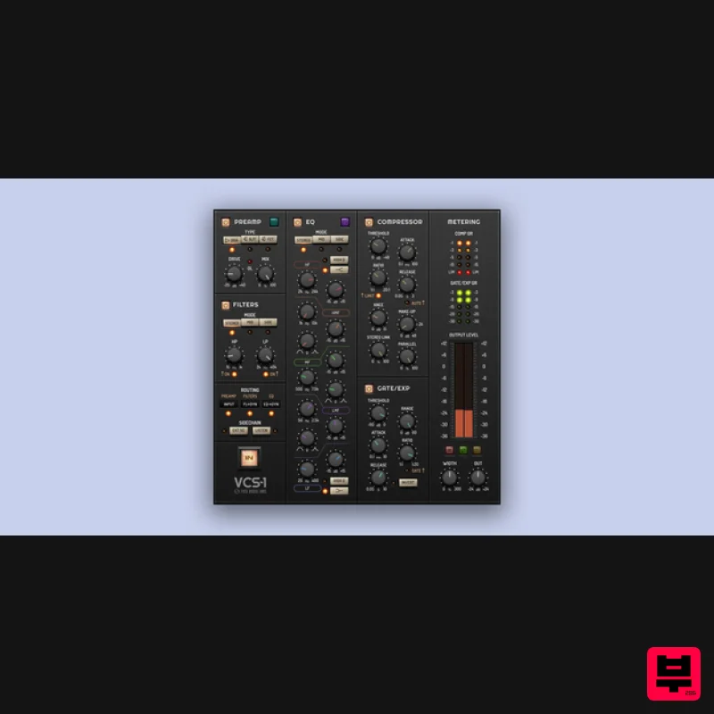 Fuse Audio Labs VCS-1 All-In One Channel Strip - Channel Strip