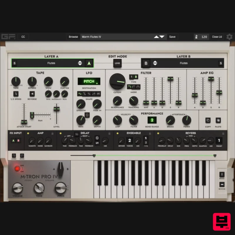 GForce Software M-Tron Pro IV - Synth