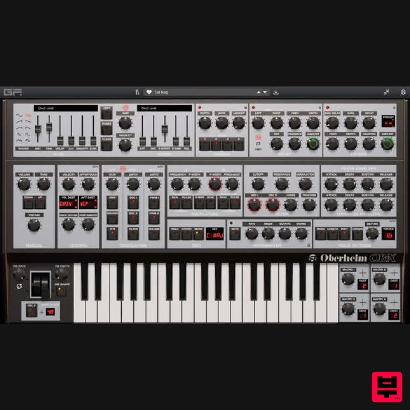 GForce Software Oberheim OB-X - Synth