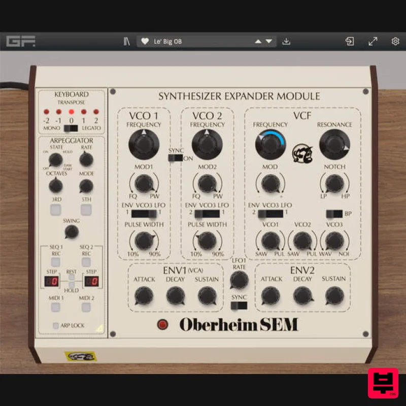 GForce Software Oberheim SEM - Synth