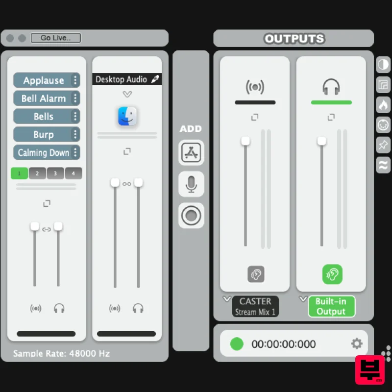 Ginger Audio GroundControl CASTER - Utility