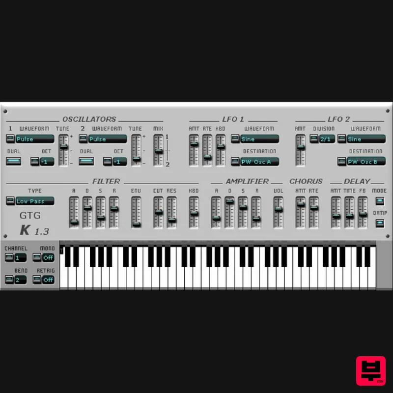 GTG Synths GTG K1.3 - Professional Music Instrument Photo