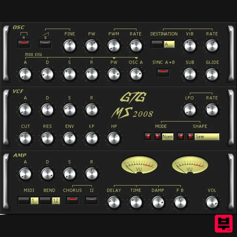 GTG Synths GTG MS 2008 - Professional Music Instrument Photo