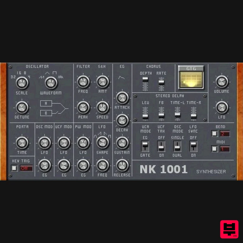 GTG Synths GTG NK 1001 - Professional Music Instrument Photo