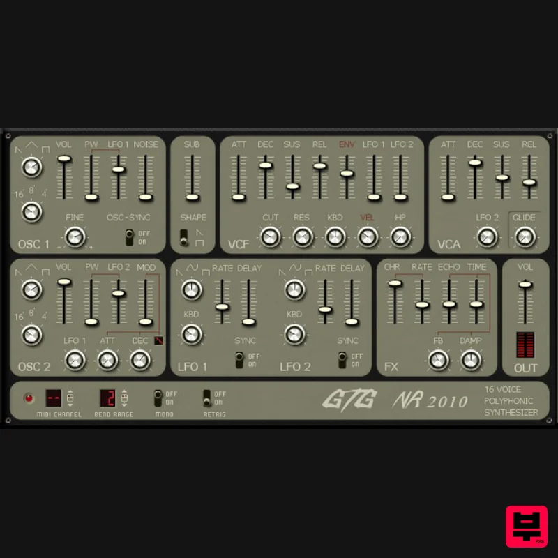 GTG Synths GTG NR 2010 - Professional Music Instrument Photo