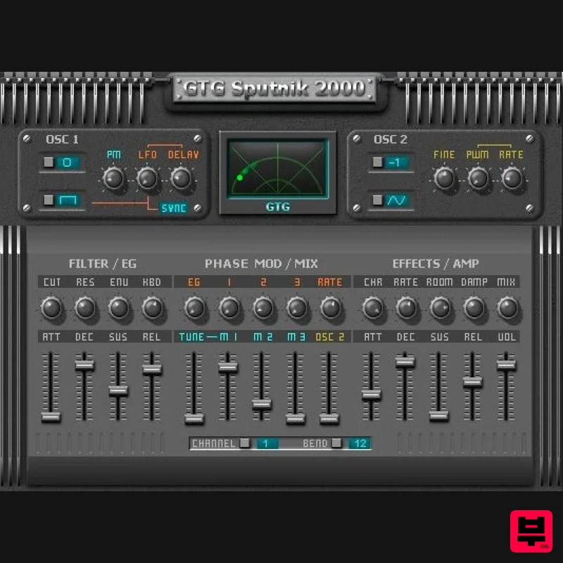 GTG Synths GTG Sputnik 2000 - Professional Music Instrument Photo