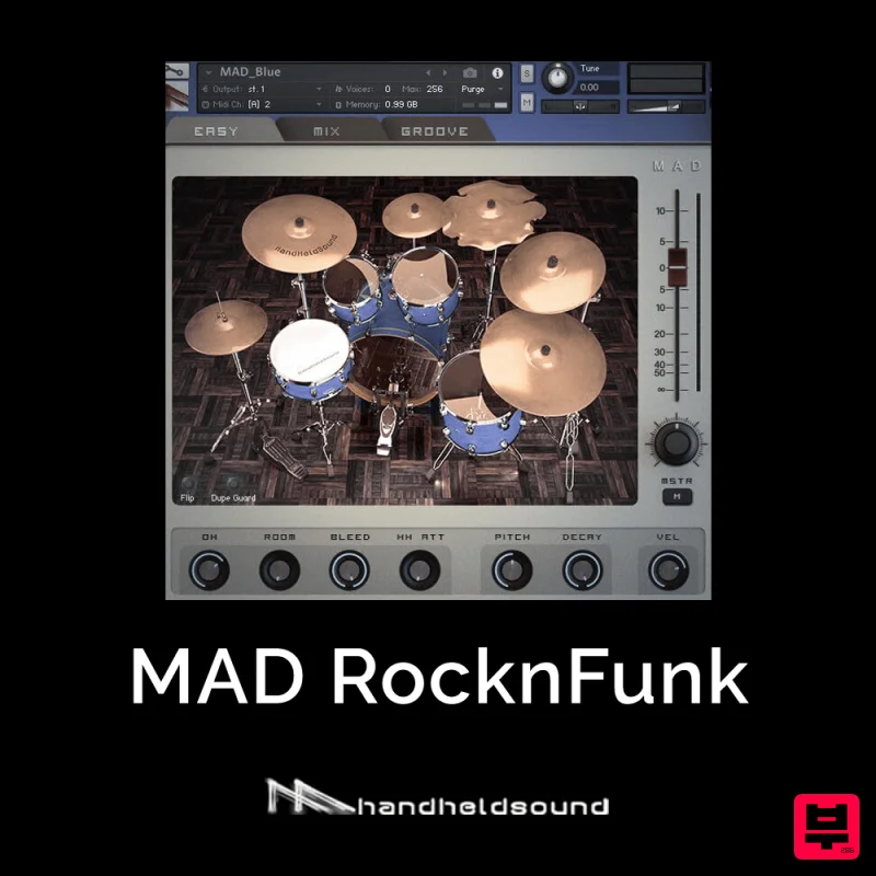 Handheld Sound MAD RocknFunk - Kontakt Instrument