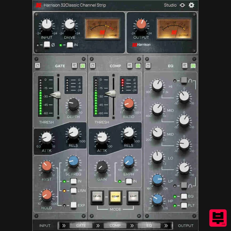 Harrison Consoles 32Classic Channel - Channel Strip