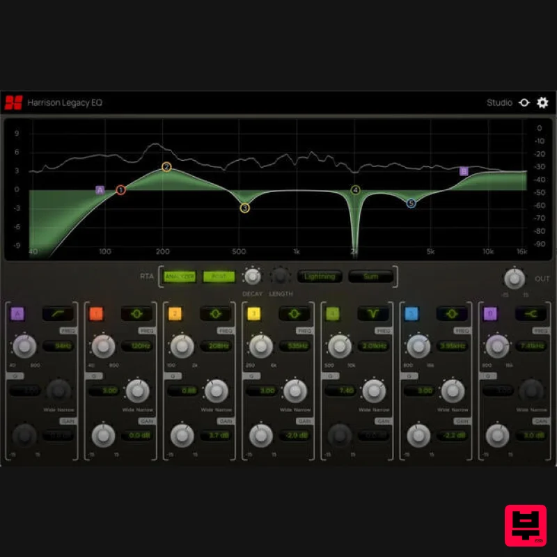 Harrison Consoles Legacy EQ - EQ