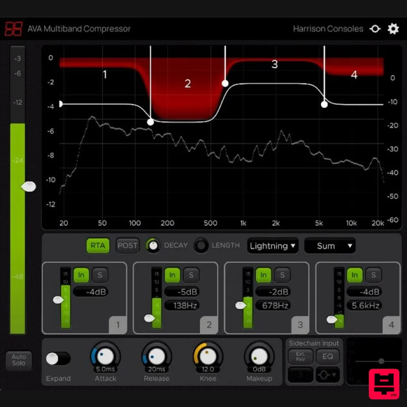 Harrison Consoles Multiband Compressor - Compressor