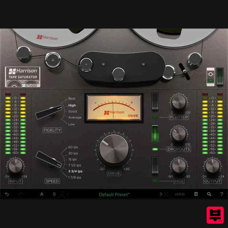 Harrison Consoles Tape Saturator - Tape Emulation