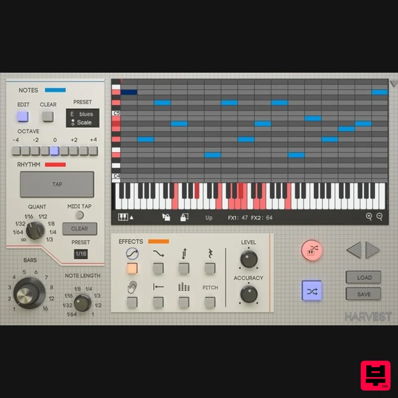 Harvest Plugins Harvest - Music Theory Tools