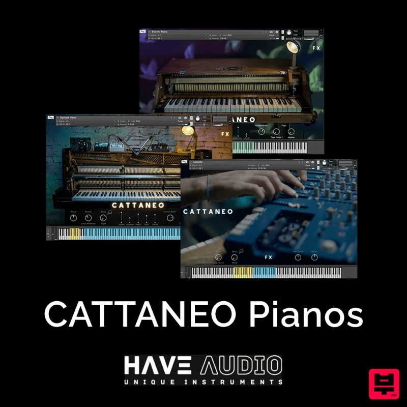 Have Audio CATTANEO Pianos - Kontakt Instrument