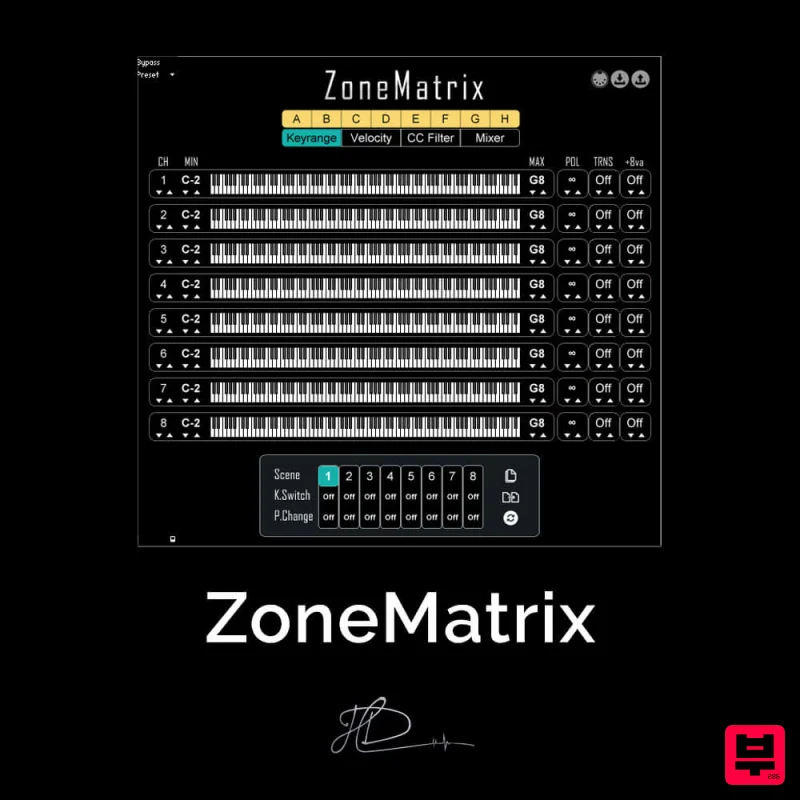 HD Instruments ZoneMatrix - Kontakt Instrument
