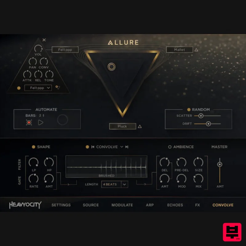 Heavyocity ALLURE: Modern Upright - Kontakt Instrument
