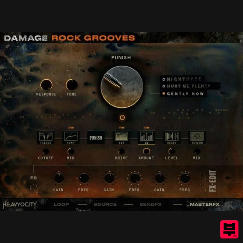 Heavyocity Damage Rock Grooves - Kontakt Instrument