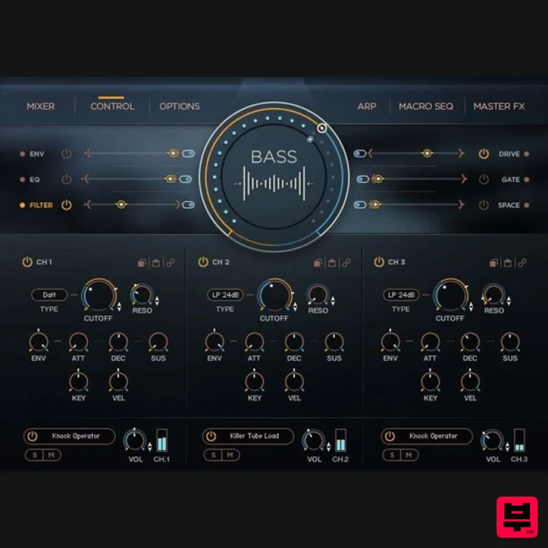 Heavyocity Mosaic Bass - Kontakt Instrument