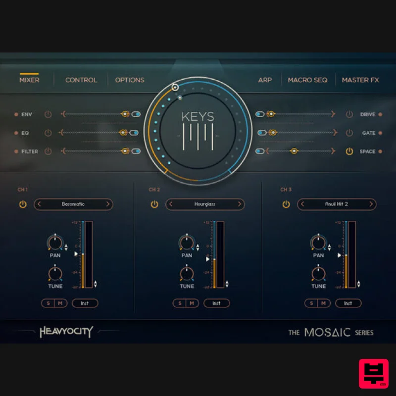 Heavyocity Mosaic Keys - Kontakt Instrument