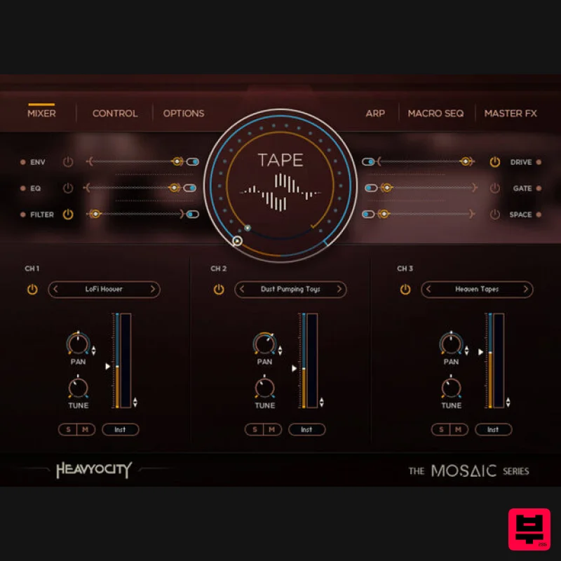 Heavyocity Mosaic Tape - Professional Music Instrument Photo