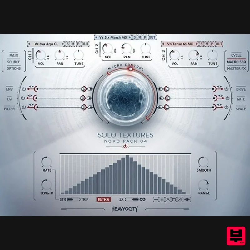 Heavyocity NOVO Solo Textures - Kontakt Instrument