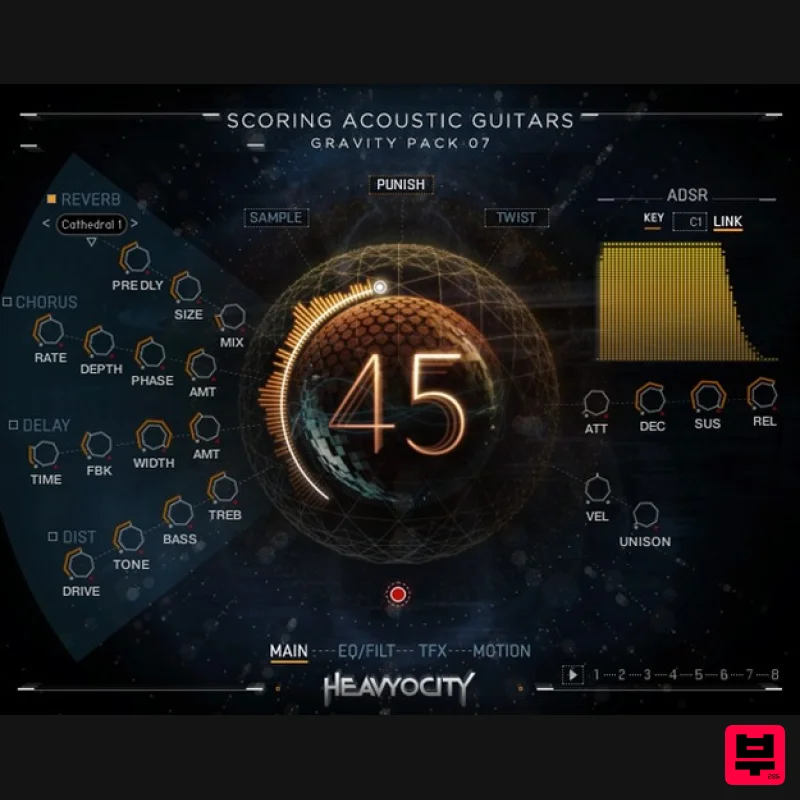 Heavyocity Scoring Acoustic Guitars - Kontakt Instrument