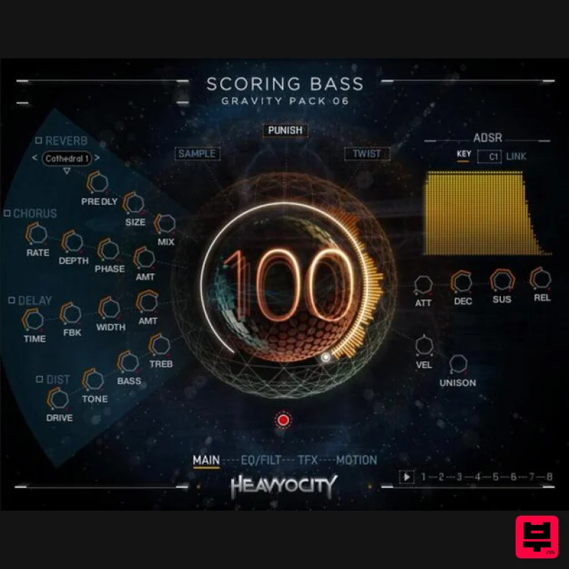 Heavyocity Scoring Bass - Kontakt Instrument