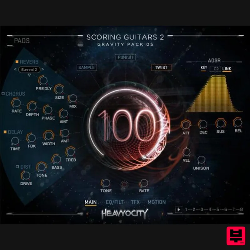 Heavyocity Scoring Guitars 2 - Kontakt Instrument