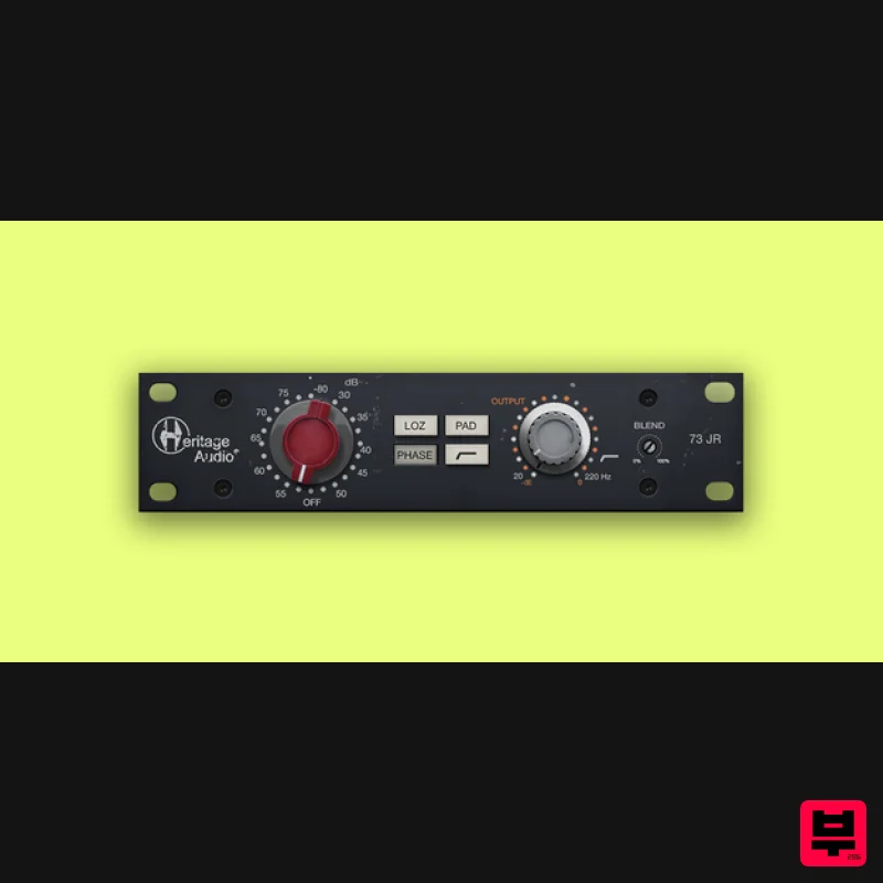 Heritage Audio 73 JR Preamp - Professional Music Instrument Photo