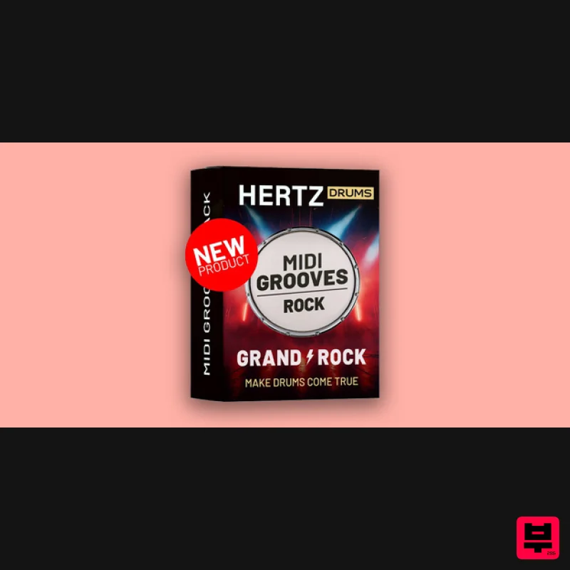 Hertz Instruments Hertz Drums 2 Grand Rock MIDI Grooves Pack - Professional Music Instrument Photo