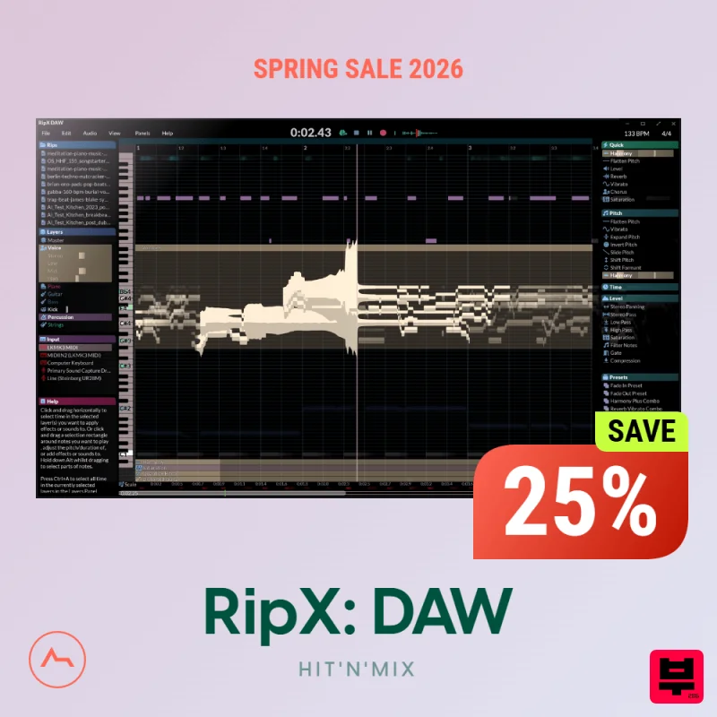 Hit’n’Mix RipX: DAW
