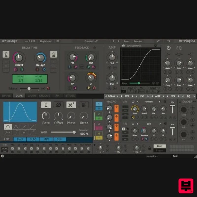HY-Plugins HY-Delay4 - Delay