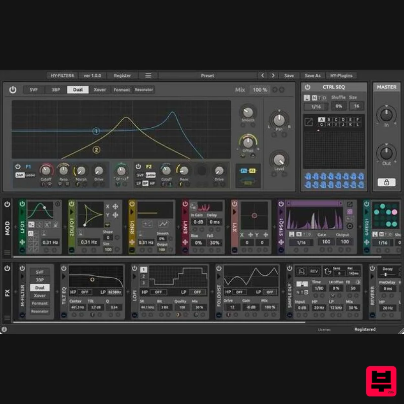 HY-Plugins HY-Filter4 - Filter