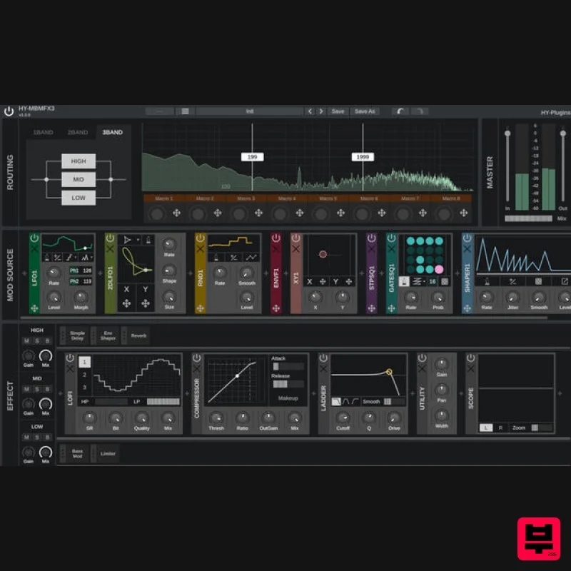 HY-Plugins HY-MBMFX3 - Multi Effect