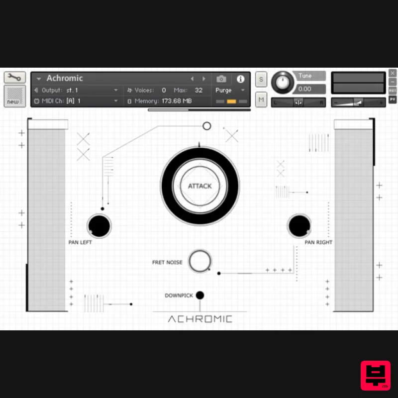 Iamlamprey Achromic - Kontakt Instrument