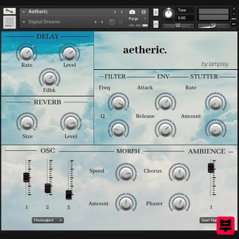 Iamlamprey Aetheric - Kontakt Instrument