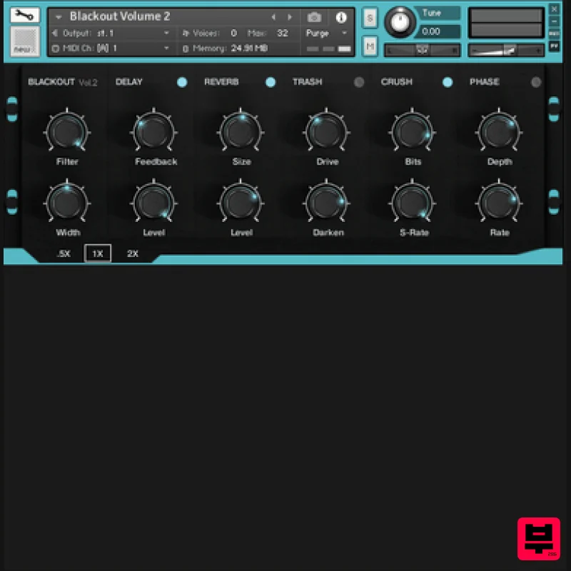 Iamlamprey Blackout 2 - Kontakt Instrument
