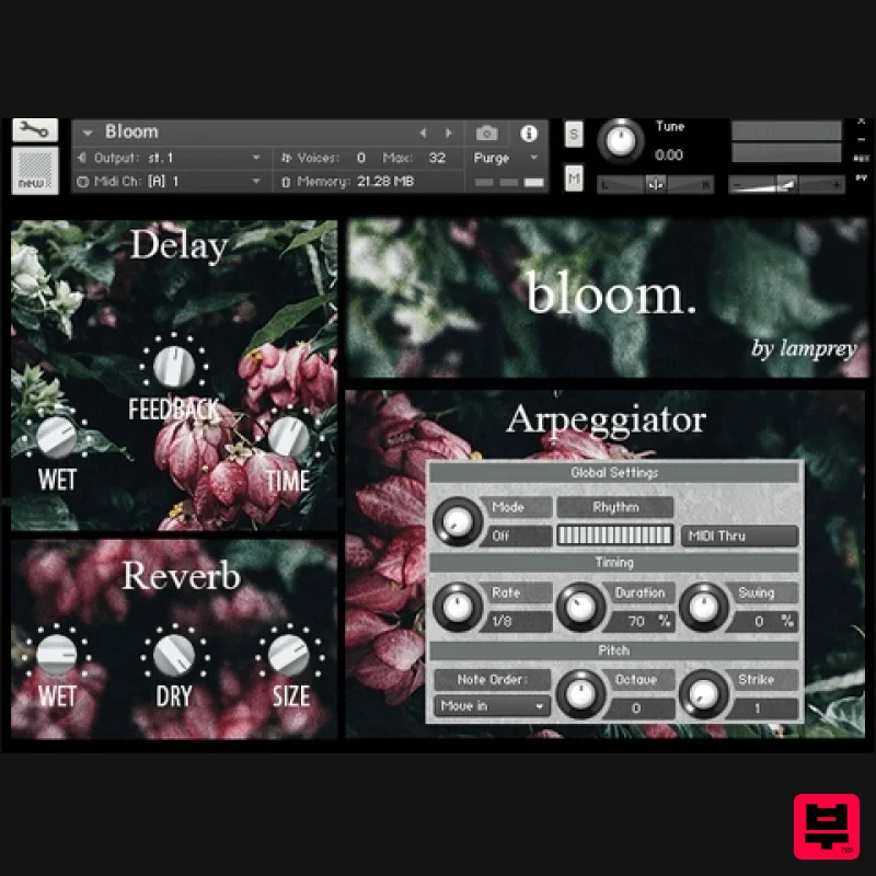 Iamlamprey Bloom - Kontakt Instrument
