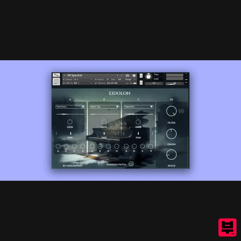 Iamlamprey Eidolon - Haunted Piano - Kontakt Instrument