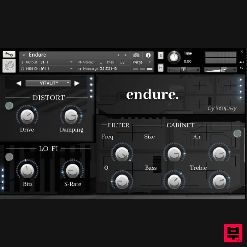 Iamlamprey Endure - Kontakt Instrument