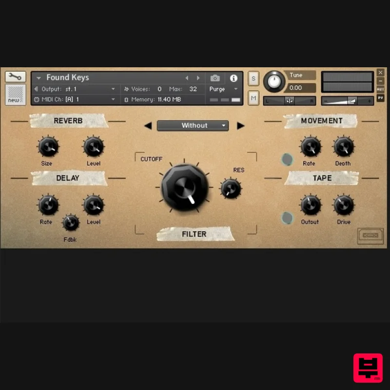 Iamlamprey Found Keys - Kontakt Instrument