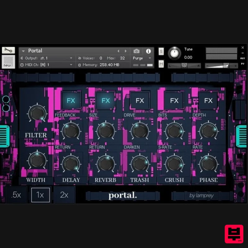 Iamlamprey Portal - Kontakt Instrument